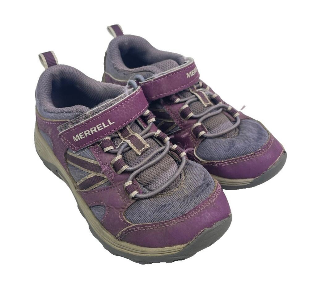 Merrell Trail Chaser Girls Hiking Sneakers Shoes Purple Size 11M